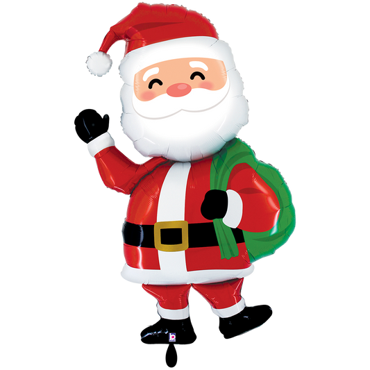 1 Balloon XXL - Special Delivery Santa