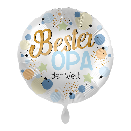 1 Ballon - Bester Opa der Welt - Luftballon-Welt