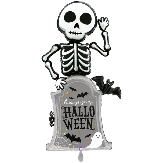 1 Balloon XXL - Special Delivery Skeleton - Luftballon-Welt