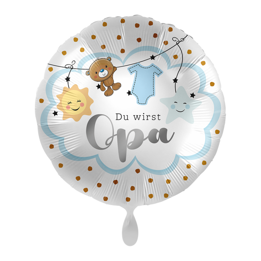 1 Balloon - Baby Boy is Coming - GER - Luftballon-Welt