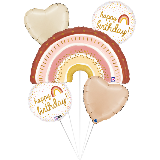 1 Balloon Set - Boho Rainbow - Luftballon-Welt