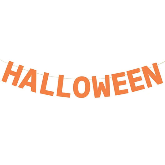 1 Bannergirlande - Halloween - Luftballon-Welt