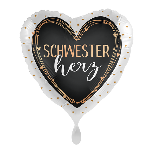 1 Ballon - Schwesterherz - Luftballon-Welt