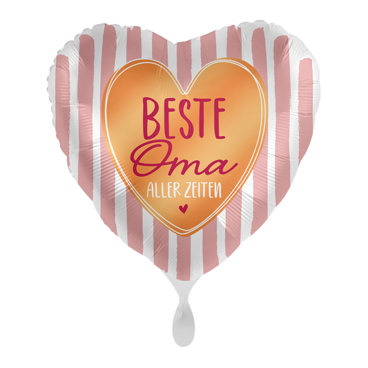 1 Balloon - World´s Best Grandma - GER - Luftballon-Welt