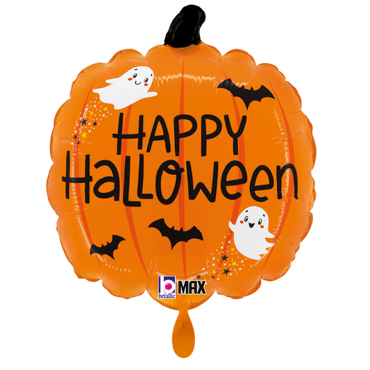 1 Balloon - Halloween Pumpkin