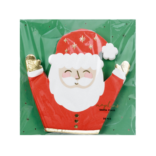20 Servietten Trend - 16cm - Santa Claus