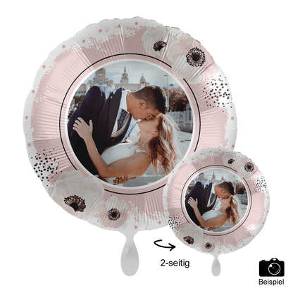 1 Ballon mit Foto - White Flowers für Balloons von Luftballon-Welt |