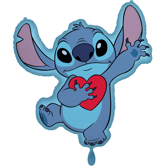 1 Balloon XXL - Stitch with Heart